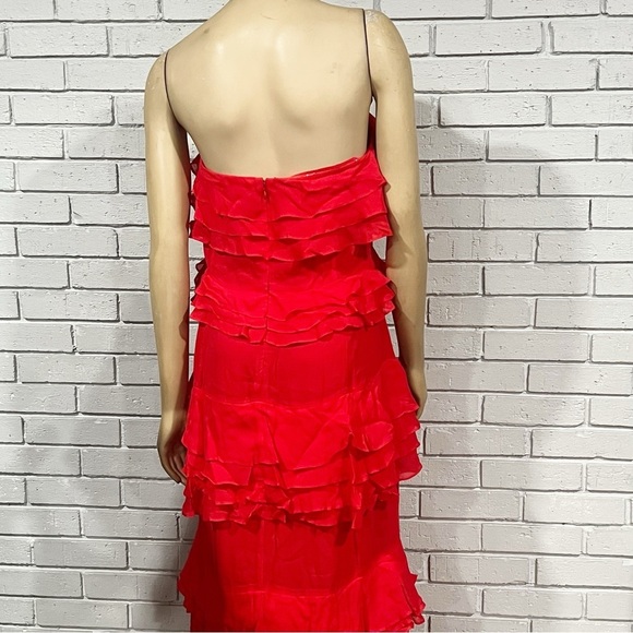 J.Crew Women’s Collection tiered ruffle dress in chiffon - Picture 6 of 10